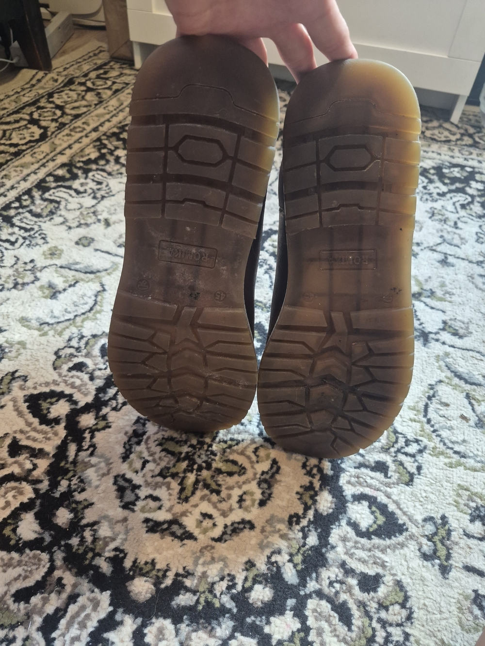 Romika Brown Waterproof Leather Ankle Boots - Picture 7 of 10